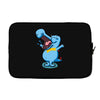 blue crocodile! Laptop sleeve