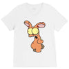 zombie bunny V-Neck Tee