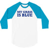 blue grass t shirt country music shirt cool tshirt harmonica banjo shi 3/4 Sleeve Shirt