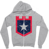 land of the free1 Zipper Hoodie