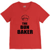the bun baken V-Neck Tee