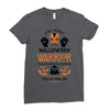halloween warrior Ladies Fitted T-Shirt