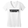 yuup humour Women's V-Neck T-Shirt