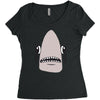 katy perry shark Women's Triblend Scoop T-shirt