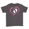 Baby Girl with Heart Any Name Customized Youth Tee