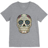 sugar skull V-Neck Tee