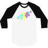 smoke and father 3/4 Sleeve Shirt