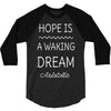aristotle philosophy quote 3/4 Sleeve Shirt