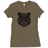 lion Ladies Fitted T-Shirt