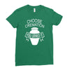 choose cremation Ladies Fitted T-Shirt