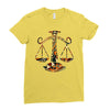 ethnic libra Ladies Fitted T-Shirt