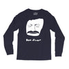 bon iver face Long Sleeve Shirts
