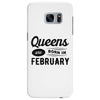 Queens are Born in February Samsung Galaxy S7 Edge