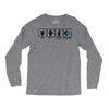 rock paper scissors hadouken Long Sleeve Shirts