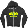 if life gives you lemons, add vodka t shirt Zipper Hoodie