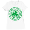 happy saint patrick day Ladies Fitted T-Shirt