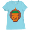 jack o latte Ladies Fitted T-Shirt