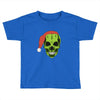 santa clous skeleton Toddler T-shirt