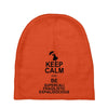 keep calm and be supercalifragilisticexpialidocious t shirt mary poppi Baby Beanies