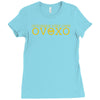 ovoxo drake, owl Ladies Fitted T-Shirt