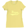 papa Ladies Fitted T-Shirt