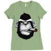 monkey Ladies Fitted T-Shirt