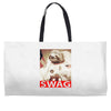 sloth astronaut swag Weekender Totes