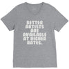 freelance artist advertising V-Neck Tee