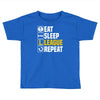eat sleep league Toddler T-shirt