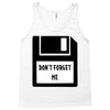Don't Forget Me Disk Tank Top