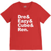 dre eazy cube rendre eazy cube ren V-Neck Tee