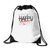 happy halloween3 Drawstring Bags