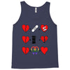 ls lesbian full heart Tank Top