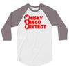 funny  wtf, ideal birthday present or gift 3/4 Sleeve Shirt