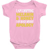 black without apology Baby Bodysuit