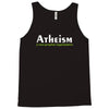 atheism funny retro religion jesus christ believer comic god Tank Top