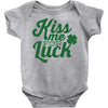 kiss me for luck Baby Onesie
