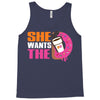 She Wants The D - Dunkin Donuts Tank Top