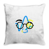 mr. personality Throw Pillow