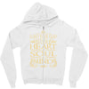 love the lord your god heart soul mind Zipper Hoodie