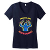 snakes are awesome Women's V-Neck T-Shirt