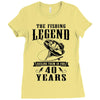 The Fishing Legend Reeling Them In For 40 Years Ladies Fitted T-Shirt
