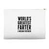 World's Greatest Farter I Mean Father Accessory Pouches