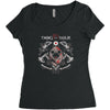 dog of war Women's Triblend Scoop T-shirt