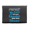 Papaw Was Created because Grankids Need Real Hero Accessory Pouches