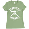 the walking dead survivor Ladies Fitted T-Shirt