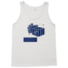 dick in a box shirt and sticker snl beer party t medium black Tank Top