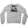 frideay white Crewneck Sweatshirt