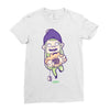 drugs free Ladies Fitted T-Shirt