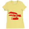 bonsai gardener Ladies Fitted T-Shirt